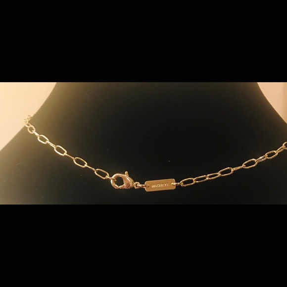 Machete Petite Oval Link 16-Inch Layering Necklace in 14K Gold Vermeil - Picture 8 of 11